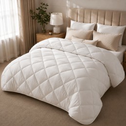 Kołdra ciepła na zimę 135x200 – gruby zimowy komfort 500 g/m²
