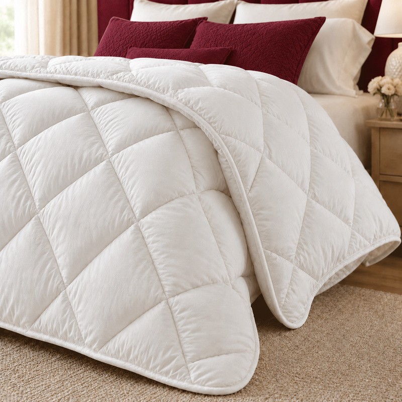 Gruba Kołdra 140x200 na zimne noce – DUOO 500 g/m²