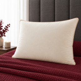 Poduszka z pierzem i puchem 70x90 — obfity naturalny wsad 1,8 kg