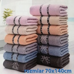 Ręcznik frotte 70x140 100% bawełniany wz7