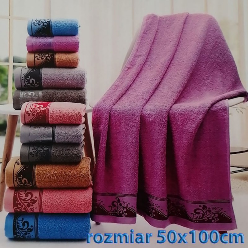 Ręcznik frotte 50x100 100% bawełniany wz10
