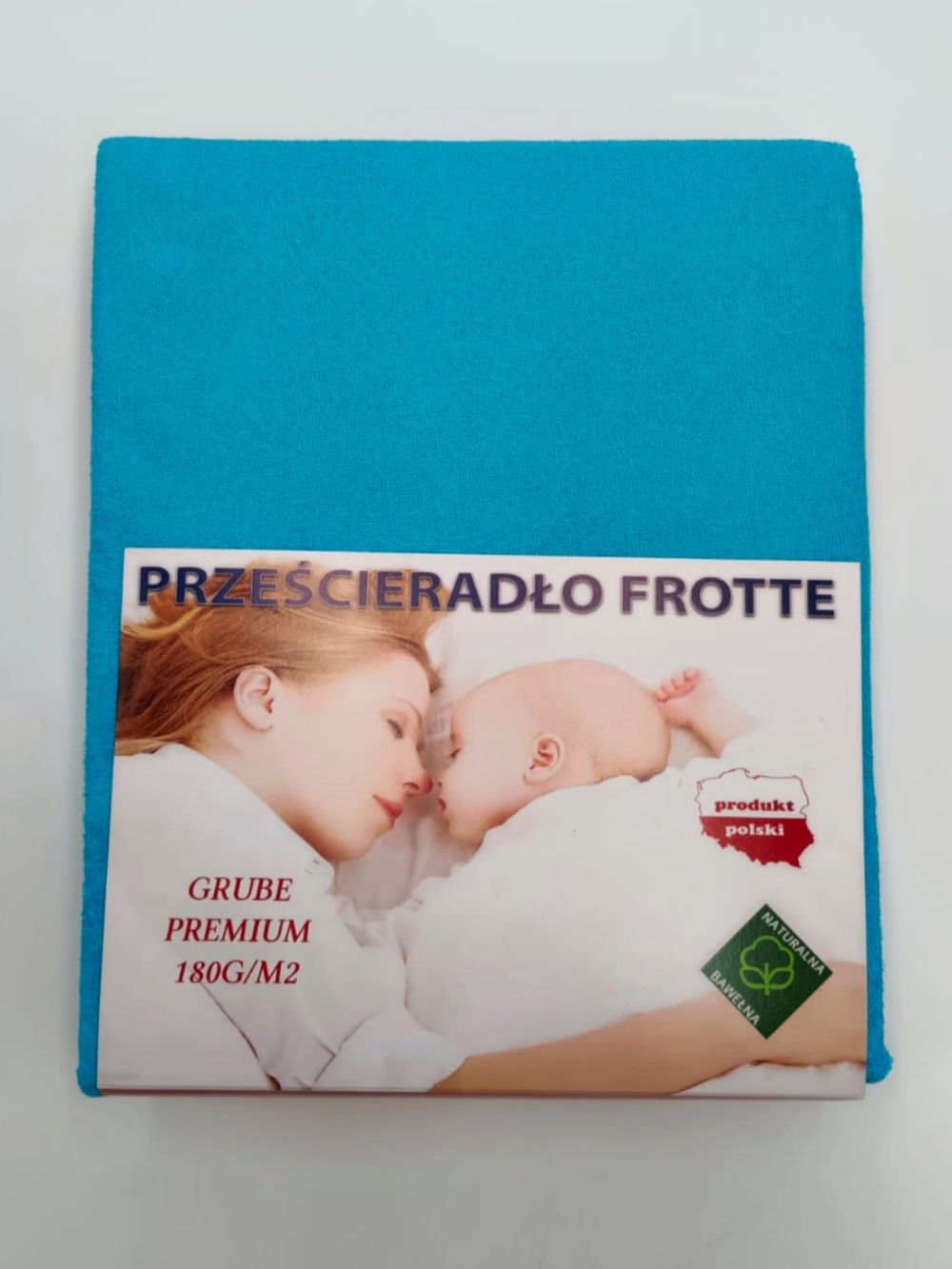 Prześcieradło z gumką 90x200 Grube Frotte
