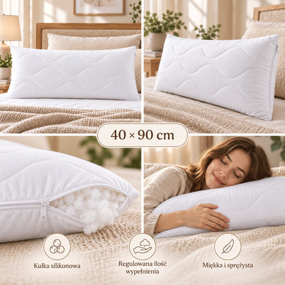 Poduszka 40x90 z zamkiem — zdjęcie produktu 4
